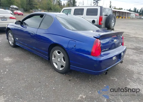 2006 Chevrolet Monte Carlo Ss z USA, uszkodzony, nr VIN 2G1WL16C769312929